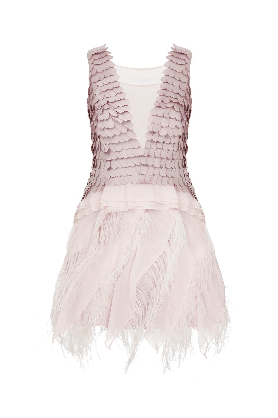 Powder Pembe Mini Elbise