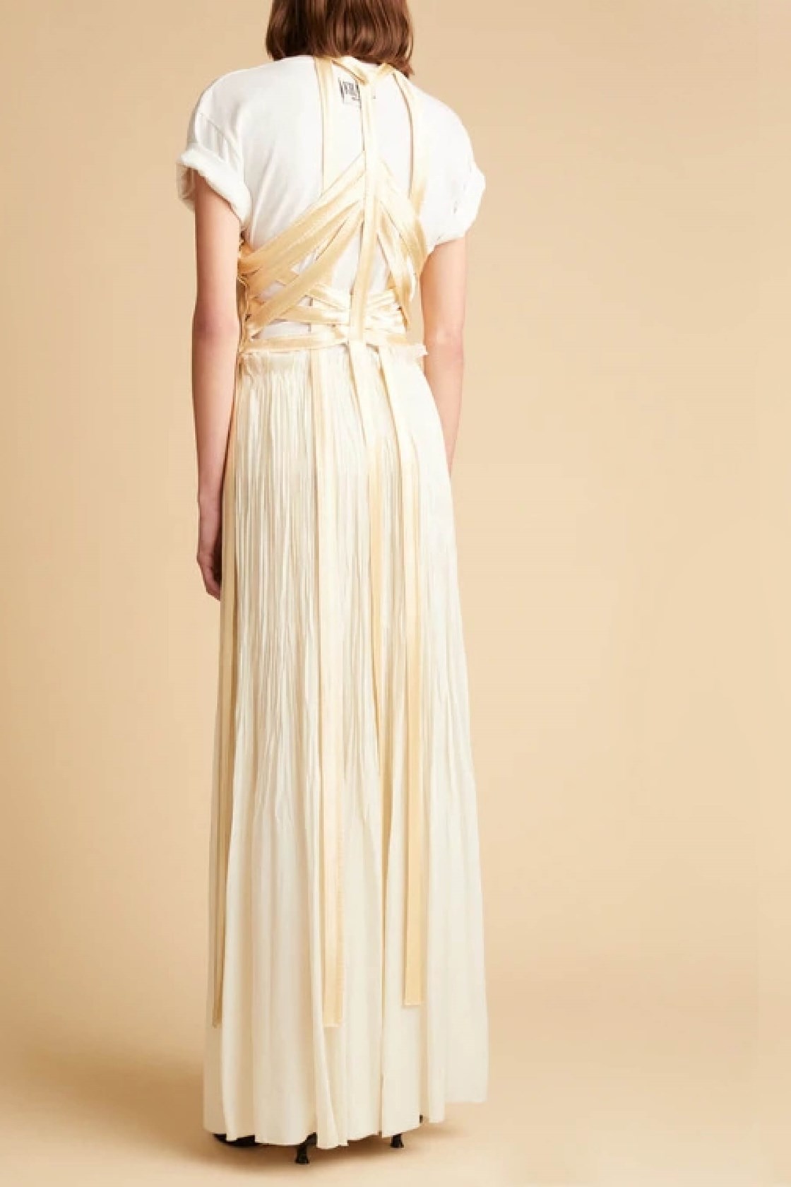 Sukey Gold Saten Korse