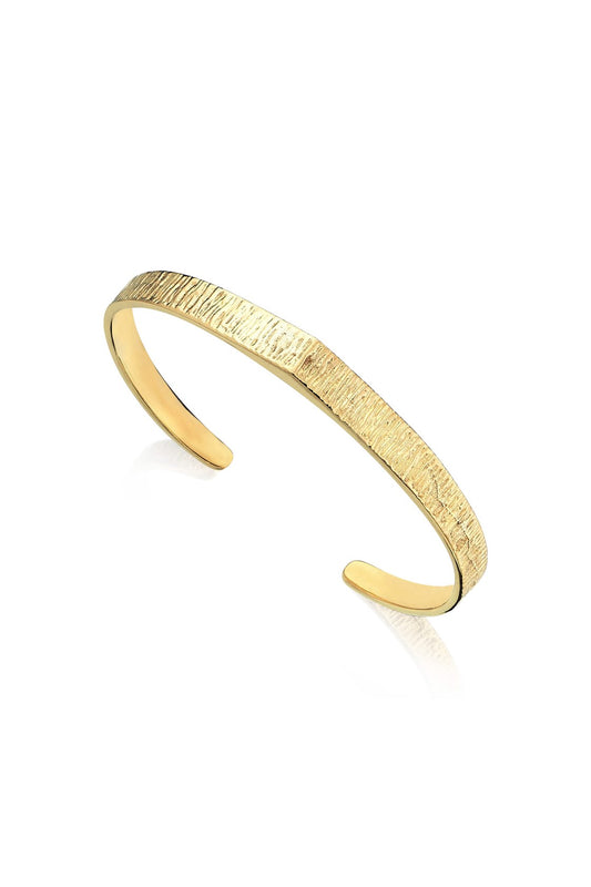 Angled Cuff Gold Bileklik