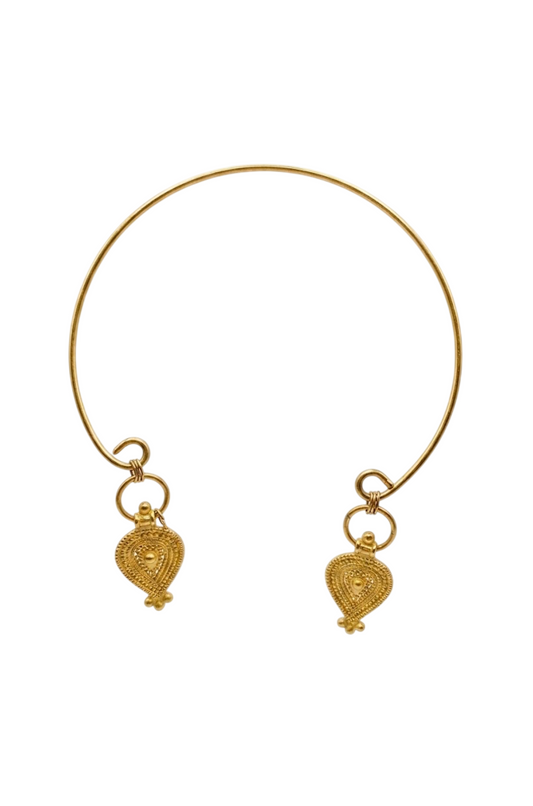 Antique Ayarlanabilir Gold Kolye