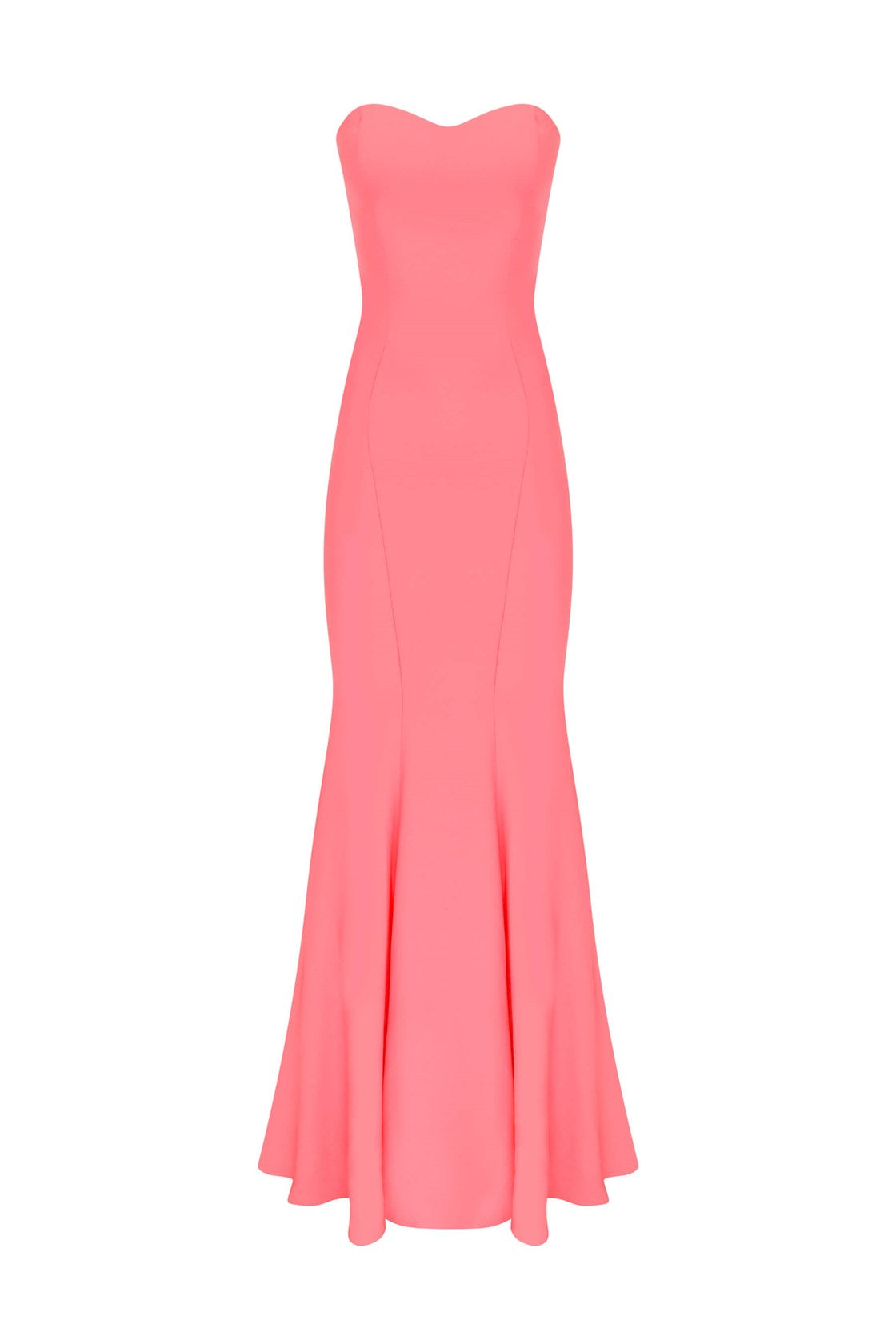 Bloom Straplez Pembe Maxi Elbise