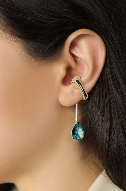 Bluey Earcuff Küpe
