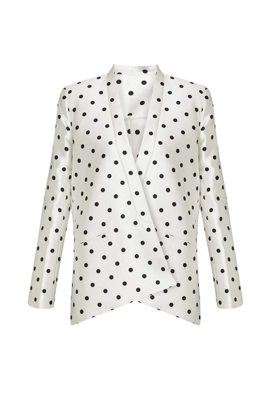 Celia Puantiyeli Blazer Ceket