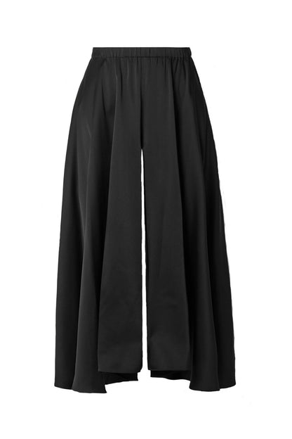 Neve Siyah Geniş Paça Pantolon