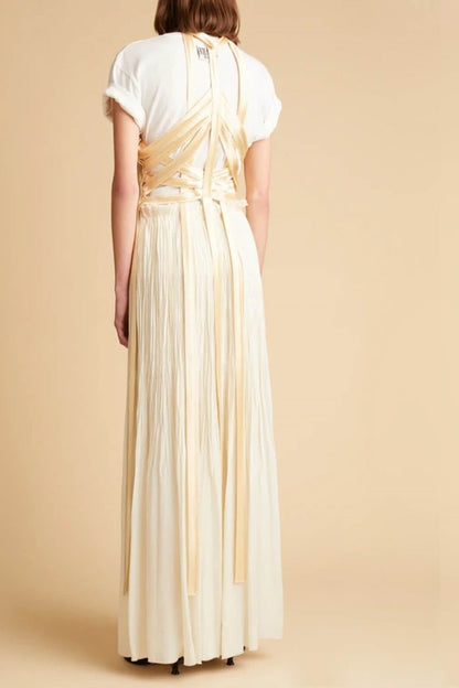 Sukey Gold Saten Korse