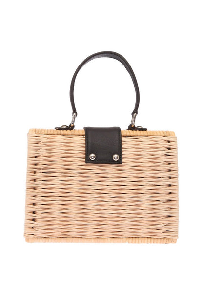 Wicker Hasır Çanta